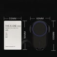 thumbnail image 2 of Rush 15W Auto Clamping Car Phone Holder Wireless Charging-Xiaoqi Second Generation [Meteor Silver] (One Set) S625, 2 of 5