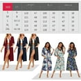 Womens Robes AMITOFO Lightweight Summer Robe for Women Zip up 3/4