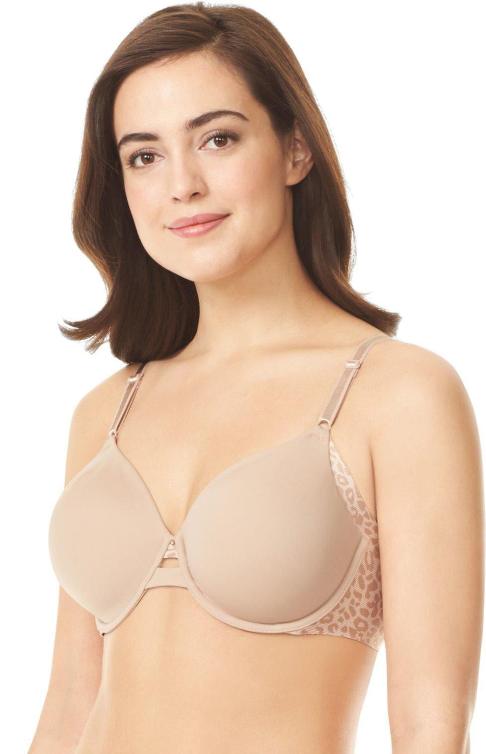 Olga No Side Effects Leopard Underwire Bra GI3561A