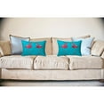 thumbnail image 2 of Betsy Drake Interiors Flamingo Tiled Noncorded Indoor/Outdoor Pillow 16x20, 2 of 2