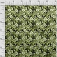thumbnail image 3 of oneOone Cotton Jersey Light Green Fabric Tropical Floral Sewing Fabric By The Yard Printed Diy Clothing Sewing Supplies 58 Inch Wide, 3 of 4