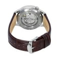 thumbnail image 3 of Citizen Calf Leather Strap Open Heart Ivory Dial Automatic NH9130-17A Men's Watch, 3 of 3