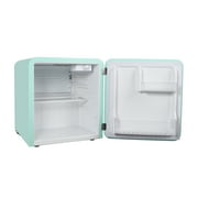 Magic Chef Refrigerator, Metal Mint, 18.6 x 17.5 x 19.25 in, 12 v