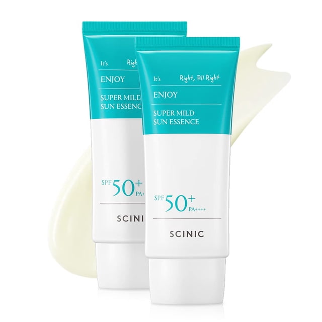 Set de 2 unidades Sun Essence SCINIC Enjoy Super Mild SPF50+ PA++++, 50 ml