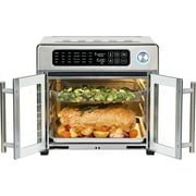 Emeril Lagasse French Door Air Fryer Toaster Oven Combo, 26QT, Stainless Steel, 4-00675-02X