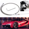 thumbnail image 1 of TopOne 36" Braided Throttle Cable Kit Stainless Steel Engine Throttle Gas Cable Compatible For 97-07 LS1 Engine 4.8L 5.3L 5.7L 6.0L, 1 of 4