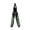 Olive, variant on Swiss Tech Praktisch Aus-8 Steel 17-in-1 Folding Multi Tool with Leather Sheath, Multi-Function