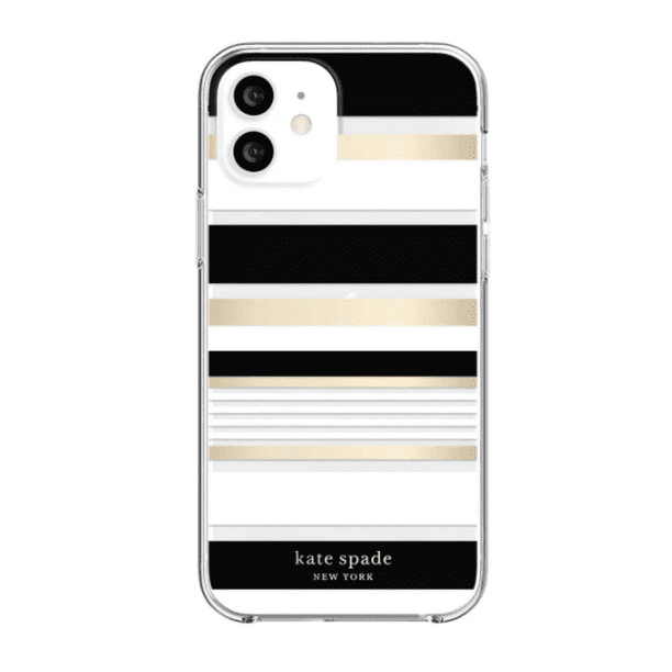 Kate Spade New York Protective Hardshell Case iPhone 12/12 Pro - Oceanside  Stripe 
