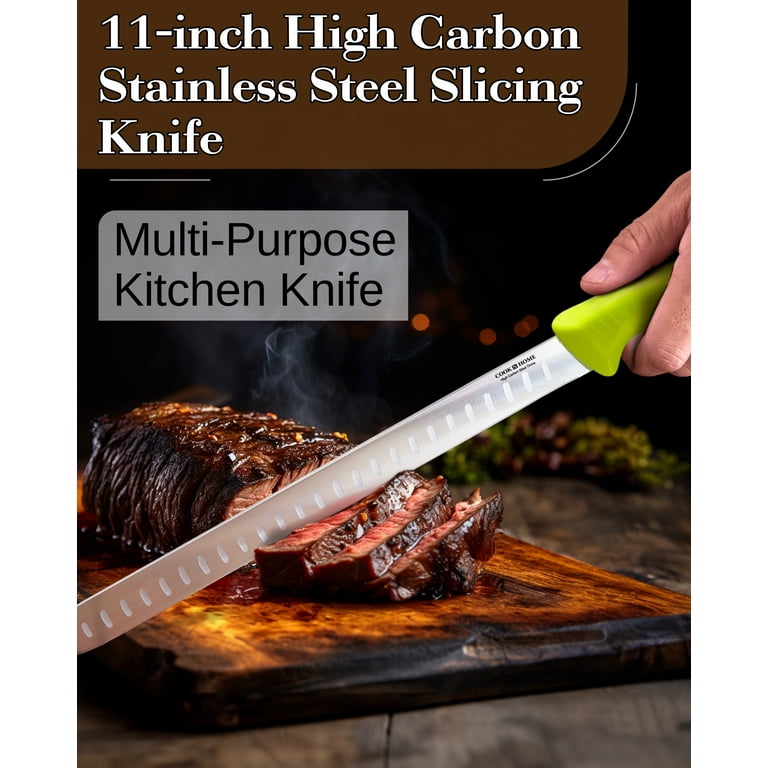 11 in. Granton Edge Slicing Carving Knife Roast/Fish Slicer 11 in. Granton Edge Slicing Carving Knife Roast/Fish Slicer