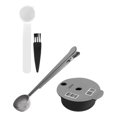 thumbnail image 1 of Cápsulas de Cápsulas de Café, con Cucharas, Fáciles de Limpiar, para Preparar Un Café, Reutilizables, Portafiltros, Filtros, Vaso para Máqui 180ml Sunnimix Filtros de café, 1 of 7