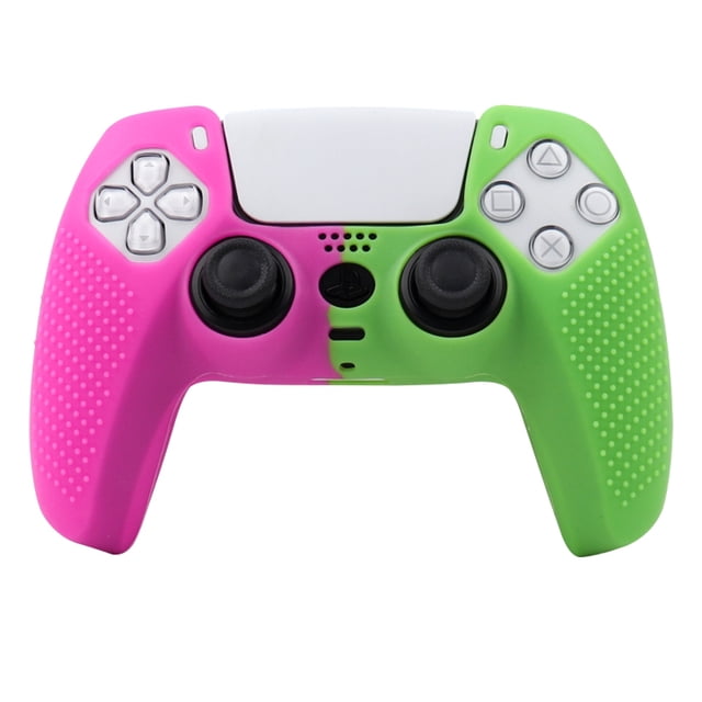 Anti-Slip Silicone Protective Joystick Cover Compatible with PlayStation 5 Controller - Durable Grip Skin Case Gamepad Accessories