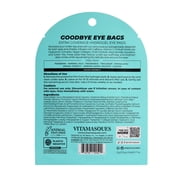 Vitamasques Goodbye Eye Bags Extra Large Hydrogel Eye Pads, 1 Pair
