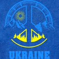 thumbnail image 2 of CafePress - Ukraine Flag Ukrainian Prid - Cute Infant Baby Football Bodysuit, 2 of 3