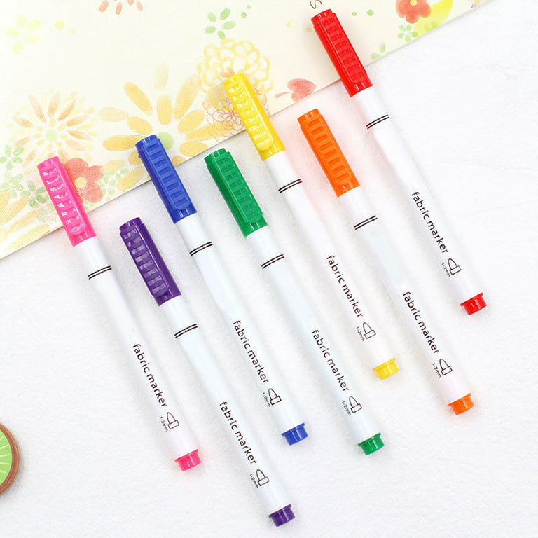 8Colors Fabric Markers Pen Permanent Fabric Paint Pens Art Markers Set Fine  Tip for Canvas Bags T-Shirts Sneakers fabric markers pens - Yahoo Shopping