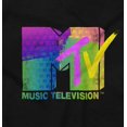 thumbnail image 2 of Retro MTV Distressed Stamps Logo Women's Maternity Dress Brisco Brands M, 2 of 3