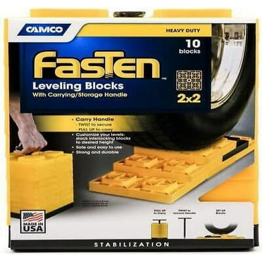 Camco Fasten Leveling Blocks - Walmart.com