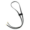 thumbnail image 1 of Unique Bargains 85.5cm/33.7' PU Leather Drawstring Pull String Purse Strap for Bucket Bag, Black, 1 of 5