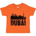 thumbnail image 3 of Inktastic Dubai City Skyline with Grunge Boys or Girls Toddler T-Shirt, 3 of 5
