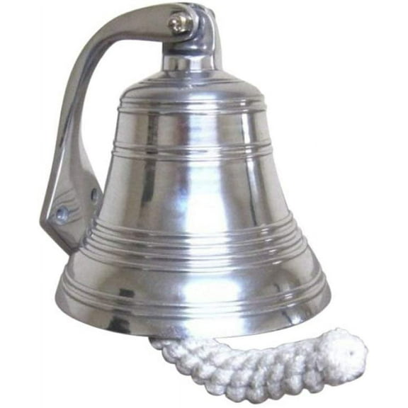 Nagina International Aluminum Ship Bell II - Nautical Decor