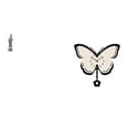thumbnail image 1 of Escultura De Guan Yin, Adorno Feng Shui Con Mariposa, Reloj De Pared Decorativo Para Oficina, Comedor, Habitación Infantil, Gabinete De Granja Y Escritorio., 1 of 8