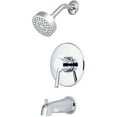 thumbnail image 1 of Olympia T-2370 Single Handle Tub & Shower Trim Set, Chrome, 1 of 1