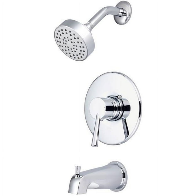 Olympia T-2370 Single Handle Tub & Shower Trim Set, Chrome