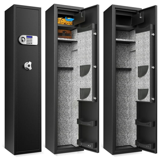 BOEASTER 6Gun Safes for Home Rifle and Pistols Electronic Gun Security