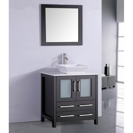 Legion Furniture WA7830E 30-in. Single Bathroom Vanity Set - Espresso