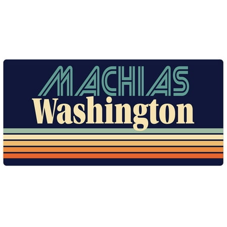 

Machias Washington 5 x 2.5-Inch Fridge Magnet Retro Design