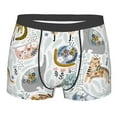thumbnail image 5 of Uemuo Cute Colorful Animal Pattern Men's Boxer Briefs,Trunk Anti-Chafing,Comfortable, Durable, and Stylish Underwear-Large, 5 of 9