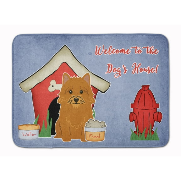 Dog House Collection Norwich Terrier Machine Washable Memory Foam Mat