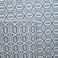 thumbnail image 2 of SAFAVIEH Montauk Lavern Geometric Cotton Area Rug, Ivory/Navy, 3' x 5', 2 of 5