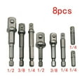 thumbnail image 4 of EASTIN Pcs Socket Adapter Set Impact Driver Power Bits Extension Bit 1/4 Inch 3/8 Inch 1/2 Inch Power Hand Tools Driver Extension Socket Adapters Set, 4 of 7