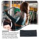 thumbnail image 5 of Advancent Diadema elástica Athletic Gym Banda para el cabello suave Banda para el sudor Entrenamiento Playa Vacaciones Elegante Moda Headwear Uniforme atlético Negro, 5 of 6
