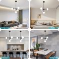 thumbnail image 2 of Scandinavian style living room chandelier fashionable atmosphere light luxury simple, 2 of 5