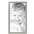 thumbnail image 2 of ArtToFrames 17" x 31" Classic Antique Silver Picture Frame, 17x31 inch Silver Wood Poster Frame (WOM-4926),  Pack, 2 of 7