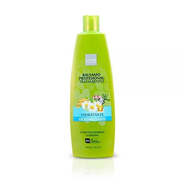 LMar Professional Hair Conditioner Hydrates and Detangles Salt Free with Keratin 33.8oz