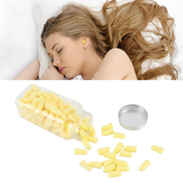 Tapones Para Los Oídos Para Dormir, Esponja De Rebote Lento, Tapones Para Los Oídos Suaves, Elásticos Expandibles, 120 Piezas Para Ambientes Ruidosos