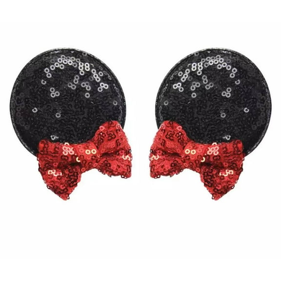 Minnie Ears Hair Clip, Minnie Ear Clips, Mickey Ears Hair Clip, Kids Minnie Ears clips, Minnie Ears, Minnie Ears