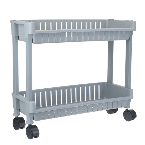 2/3/4 Tiers Slim Narrow Storage Cart Slide Out Storage Kitchen Trolley