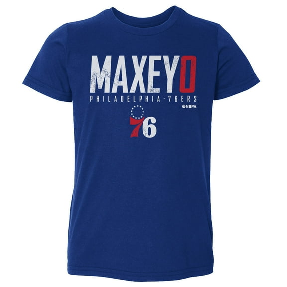 Toddler 500 Level Tyrese Maxey Royal Philadelphia 76ers Elite T-Shirt