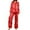 B-Pink, variant on Women's Christmas Pajamas Holiday Silk Pajamas Button down Sleepwear Loungewear Winter Pajamas Womens Sleepwear