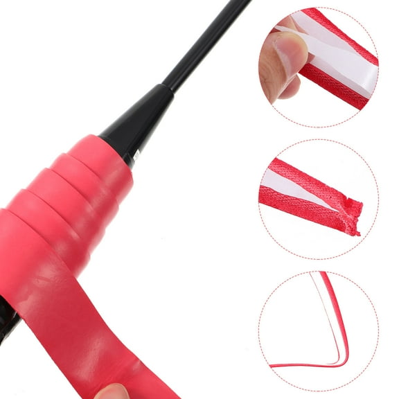 YUYUETIME 2Rolls Overgrip for Tennis Racket Thickened Keel Shape Comfort 11.8x1in
