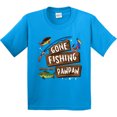 thumbnail image 3 of Inktastic Gone Fishing with My Pawpaw Youth T-Shirt, 3 of 5