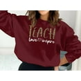 thumbnail image 5 of Women's Teacher Love Inspire Leopard Print, 5 of 11