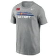 thumbnail image 2 of Men's Nike Gray Air Force Falcons APLS Fighting Falcon Collection Rivalry T-Shirt, 2 of 3