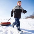 thumbnail image 5 of DREAM PAIRS Boys' Snow Boots, Mid-Calf Winter Boots with Warm Lining, Water-Resistant Upper, Hook-and-Loop Closure and Anti-Slip TPR Outsole, 5 of 6