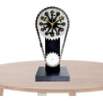 thumbnail image 1 of Horloge avec Engrenages, Grandes Horloges Décoratives pour Décoration de Salon - Horloge de Table Décorative à Piles pour Salle à Manger, Salon, Sapin, 1 of 5