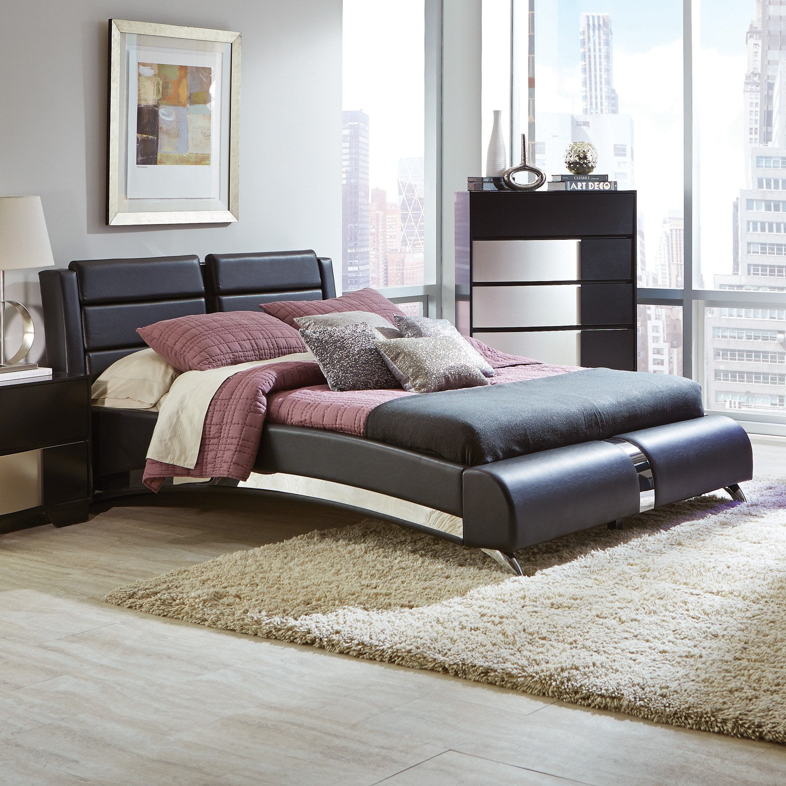 Coaster Furniture Havering Platform Bed Walmart Com