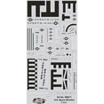 thumbnail image 2 of Juego de misiles estadounidenses, 36 misiles incluidos, kit de modelo a escala STEM 1/128, 2 of 2